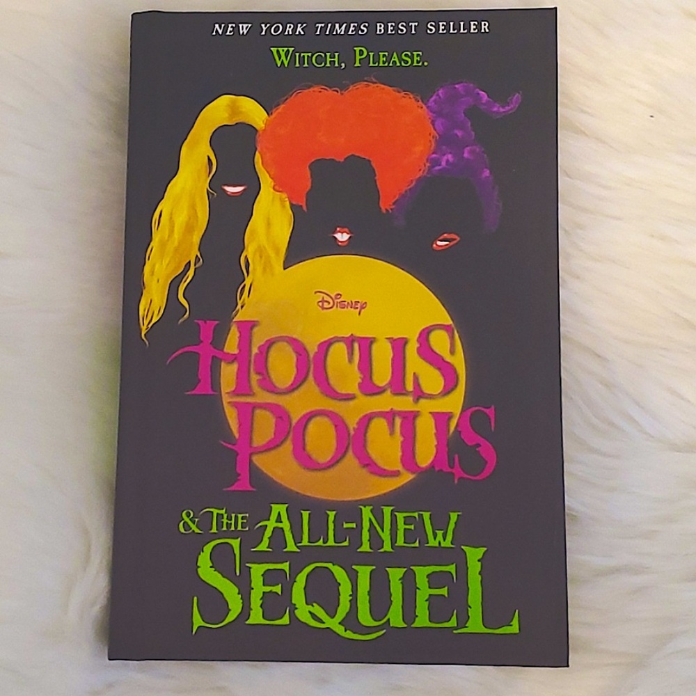 Disney Hocus Pocus The All New Sequel Best Seller Hardcover Book 📕🖤🧙‍♀️
